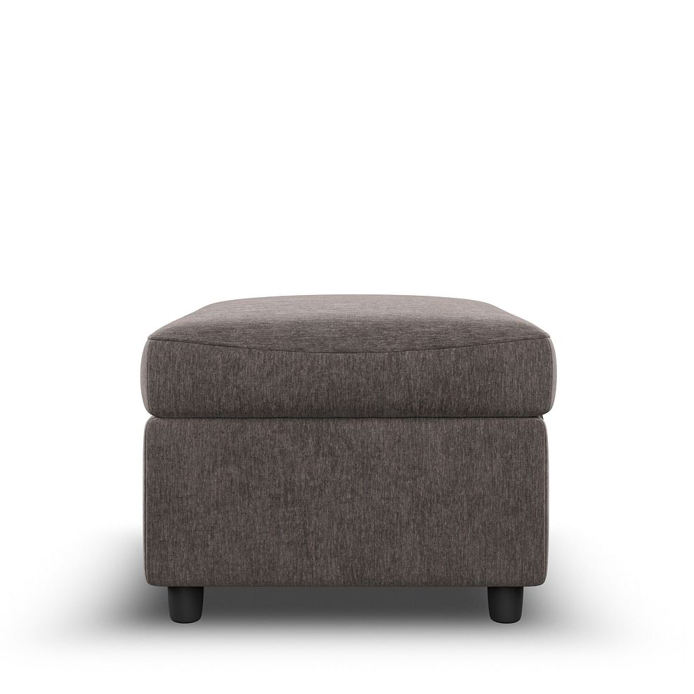 Hadley Storage Footstool in Amigo Cocoa Fabric 5