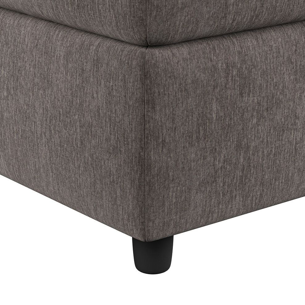 Hadley Storage Footstool in Amigo Cocoa Fabric 8
