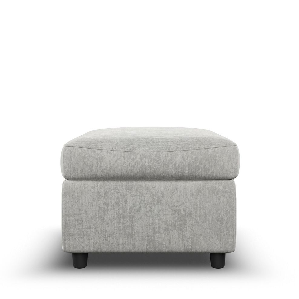Hadley Storage Footstool in Amigo Dove Fabric 5