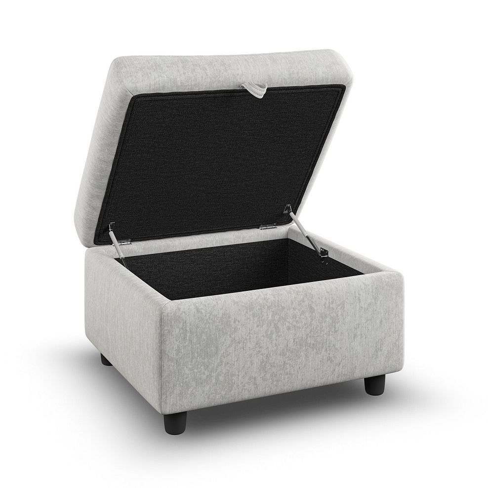 Hadley Storage Footstool in Amigo Dove Fabric 3