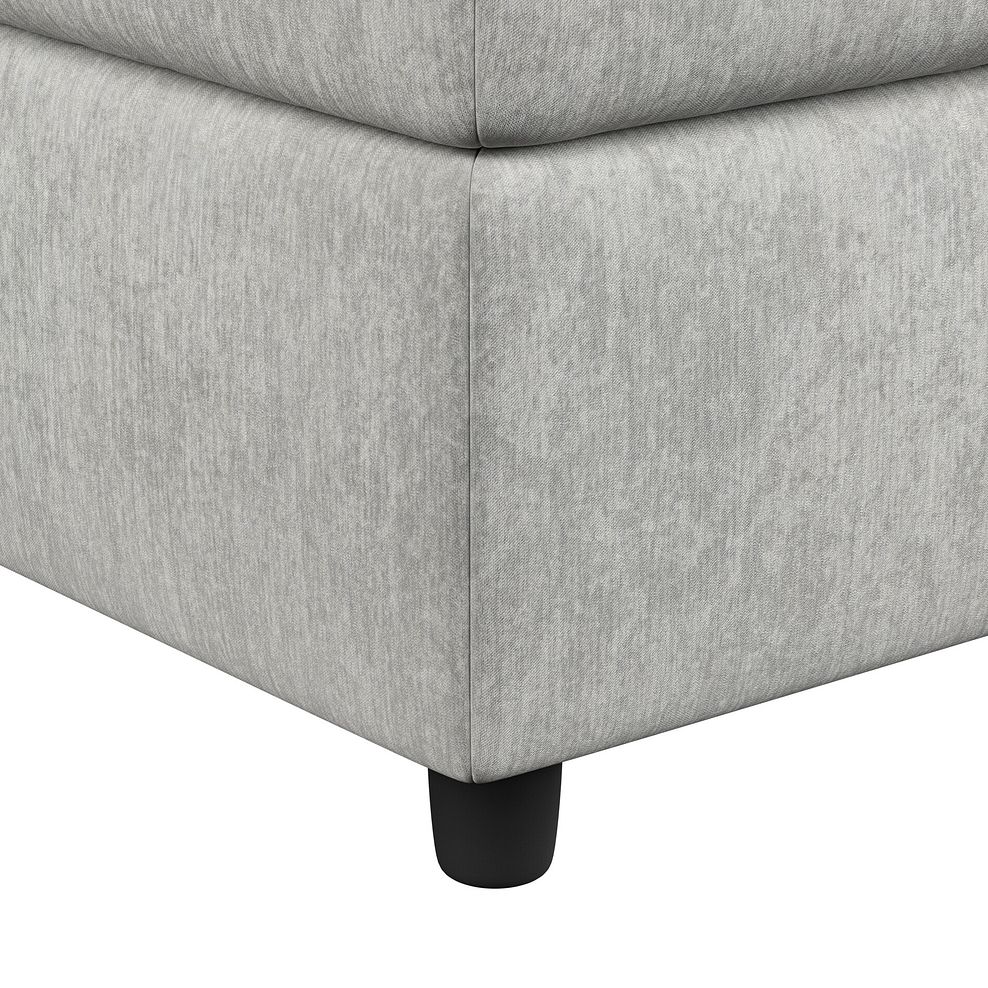 Hadley Storage Footstool in Amigo Dove Fabric 8