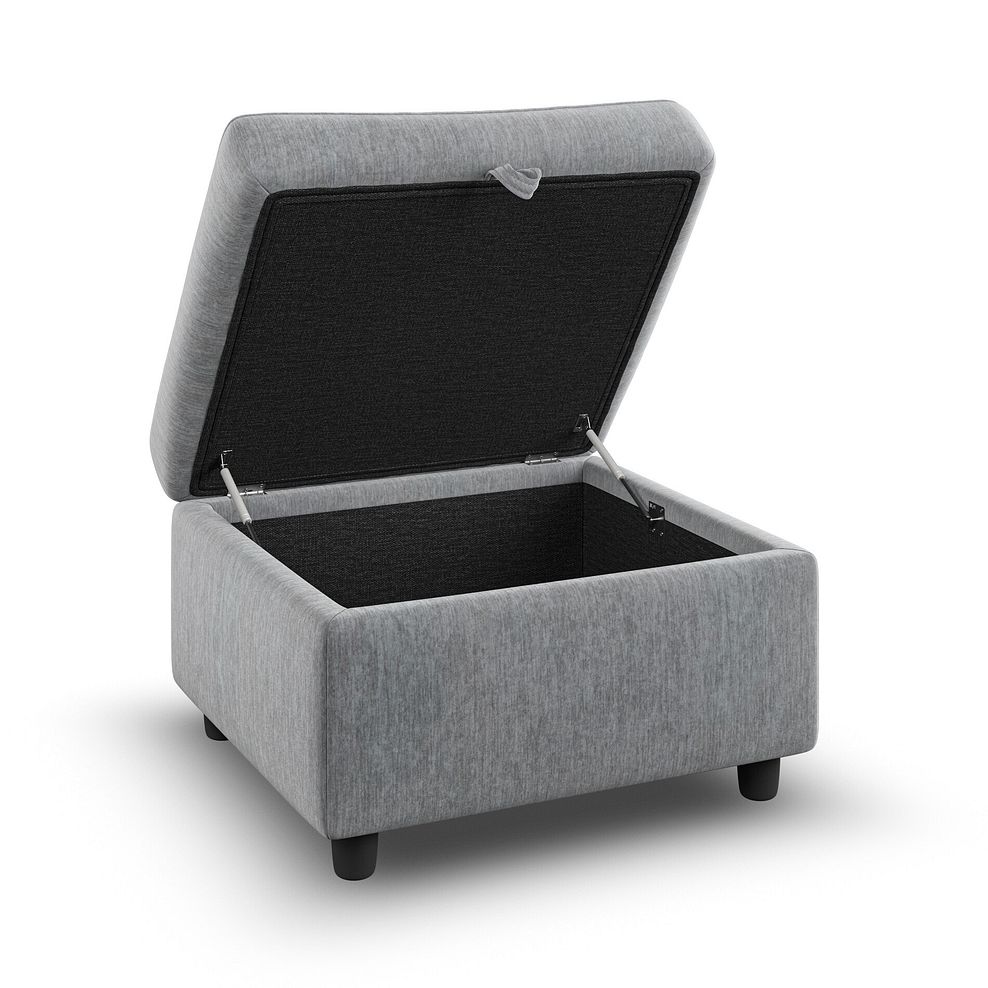 Hadley Storage Footstool in Amigo Granite Fabric 3