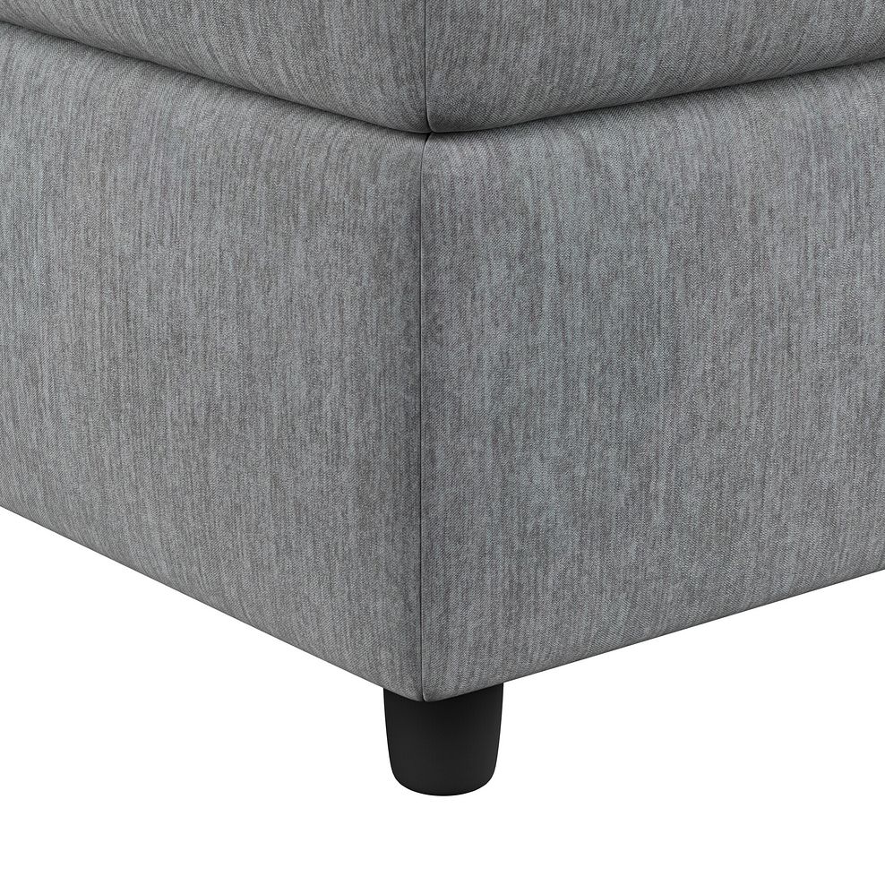 Hadley Storage Footstool in Amigo Granite Fabric 8