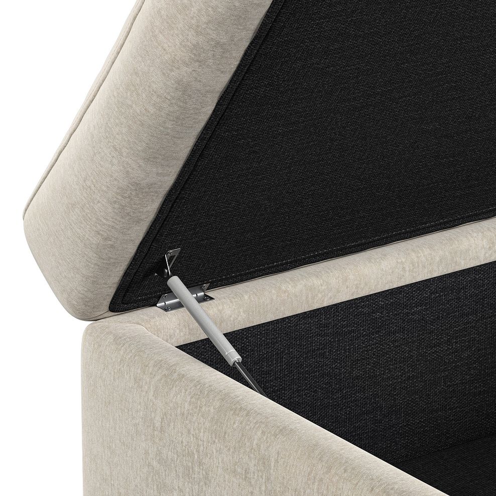 Hadley Storage Footstool in Amigo Linen Fabric 7