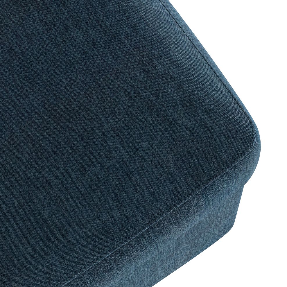 Hadley Storage Footstool in Amigo Navy Fabric 6