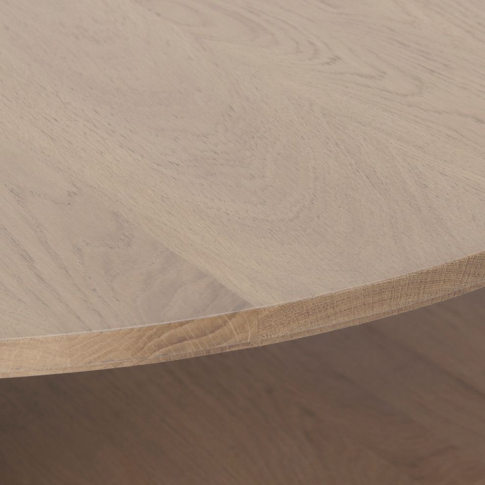 Halo Smoked Finish Oak Coffee Table 4