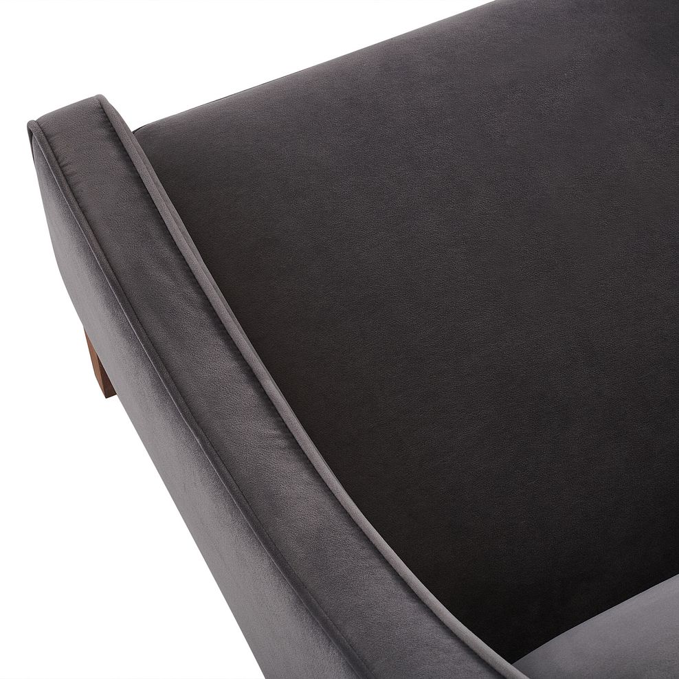 Hamilton Accent Chair in Grey Fabric 8