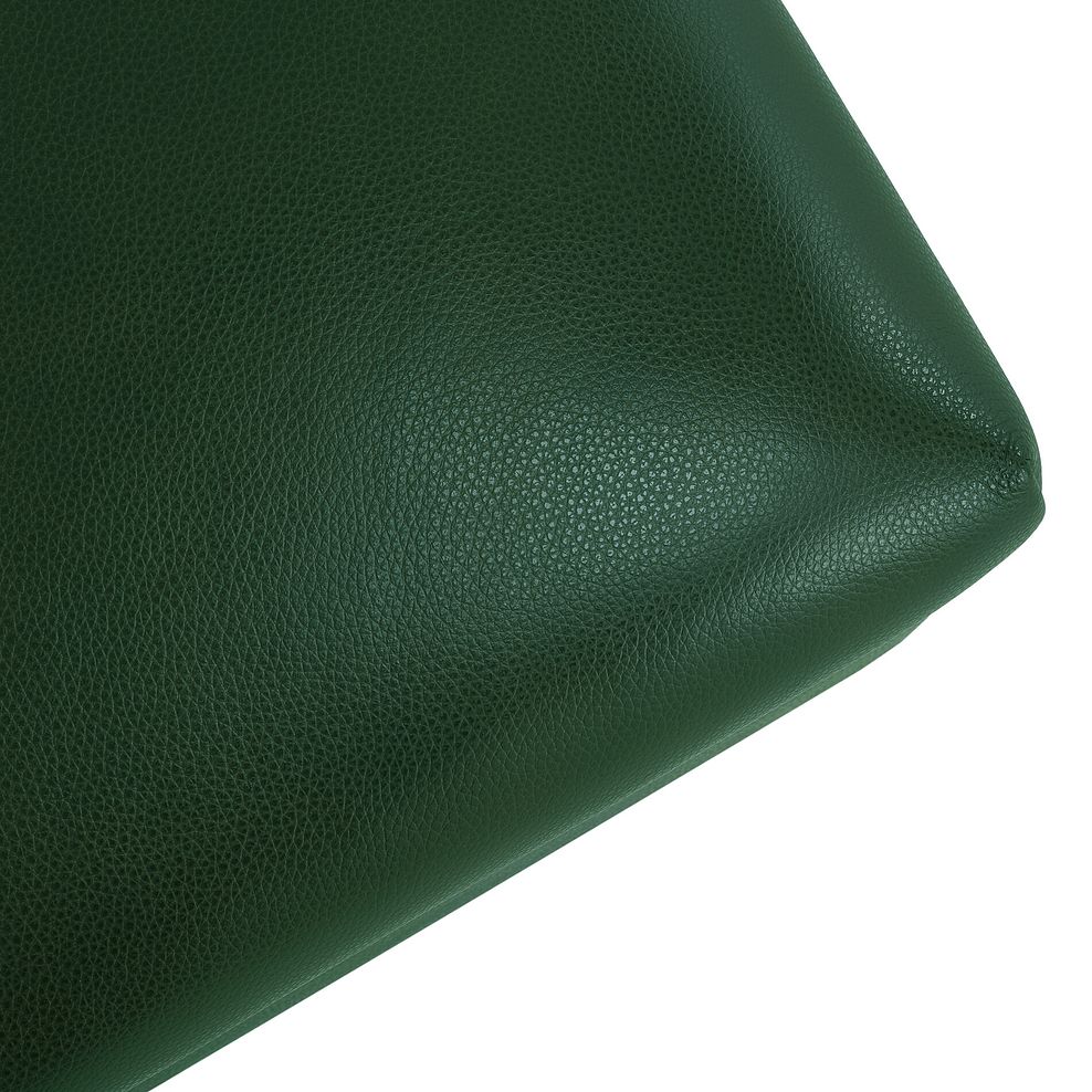 Hastings Storage Footstool in Green Leather 7
