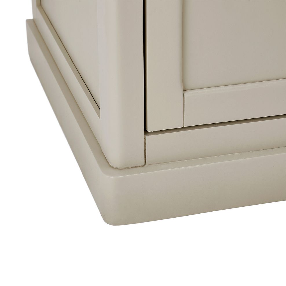 Henley Natural Oak and Stone Painted Hardwood Large Larder 16