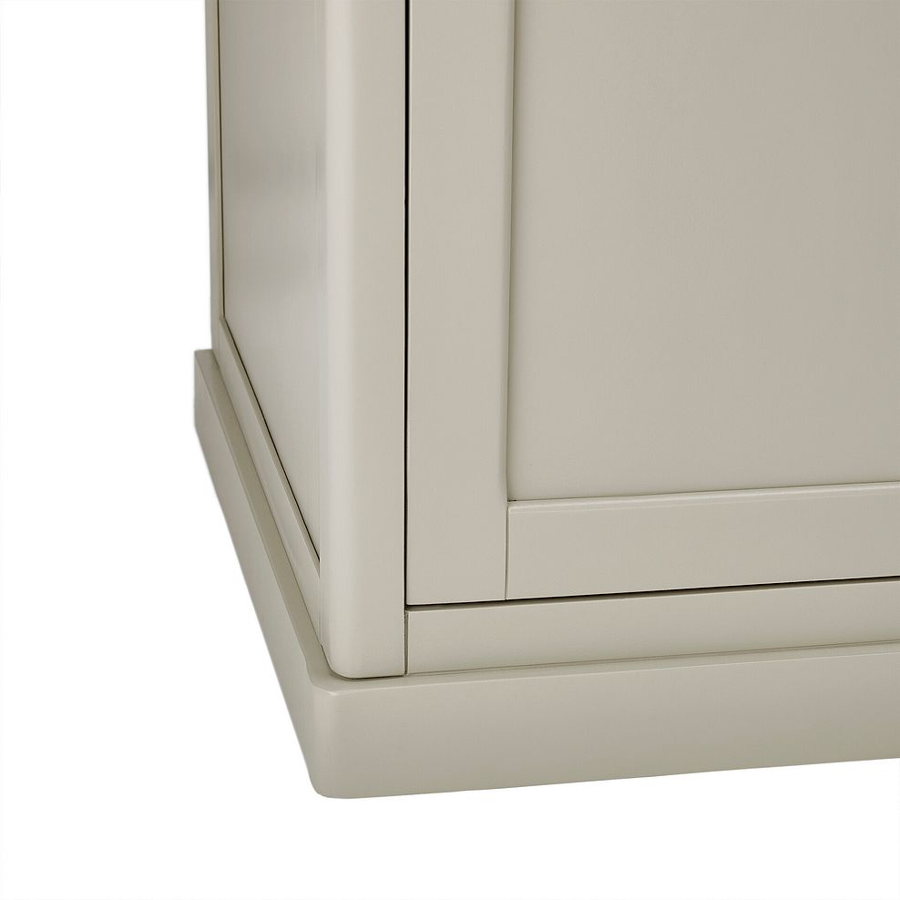 Henley Natural Oak and Stone Painted Large Computer Desk 8