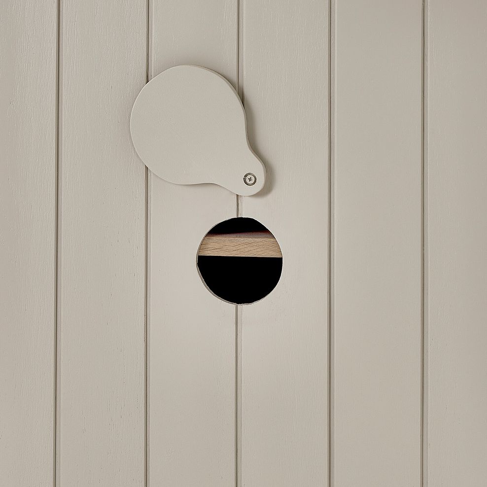 Henley Natural Oak and Stone Painted Large Computer Desk 11