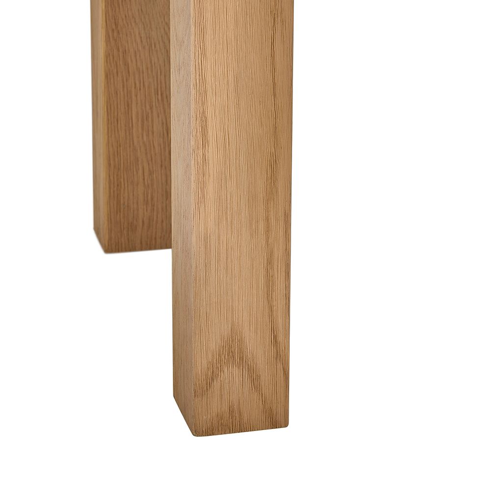 Highworth Natural Solid Oak Desk 9