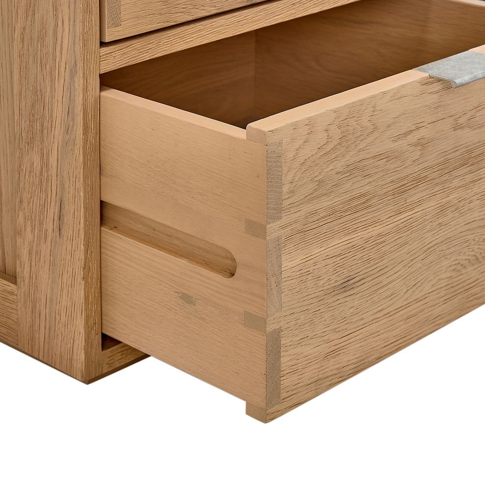 Highworth Natural Solid Oak Desk 11