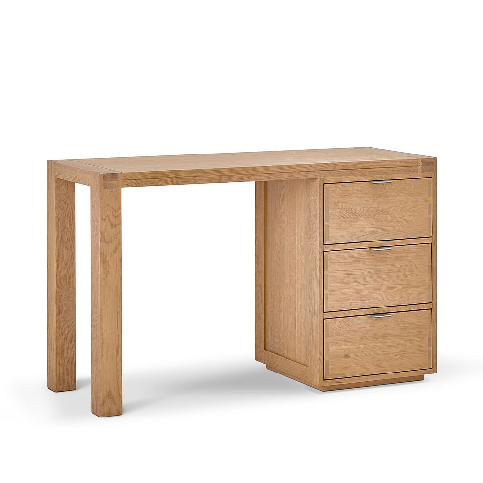 Highworth Natural Solid Oak Desk 3