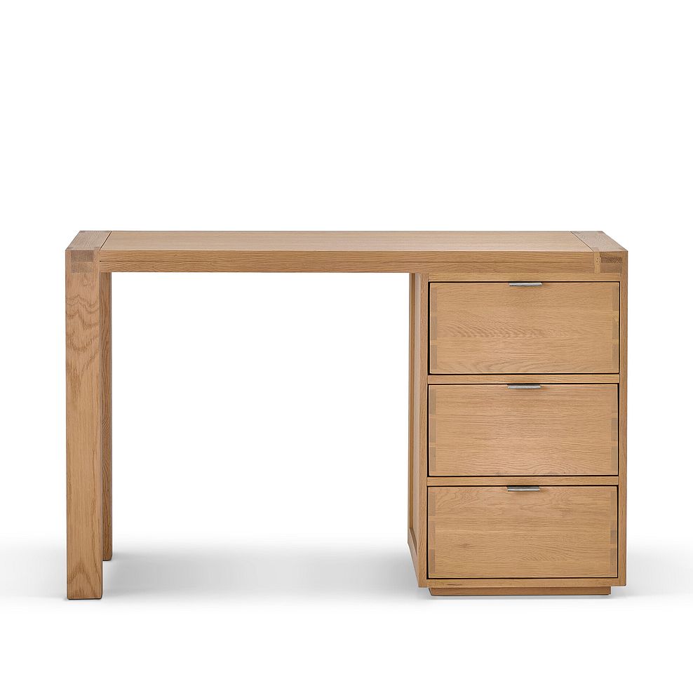 Highworth Natural Solid Oak Desk 5