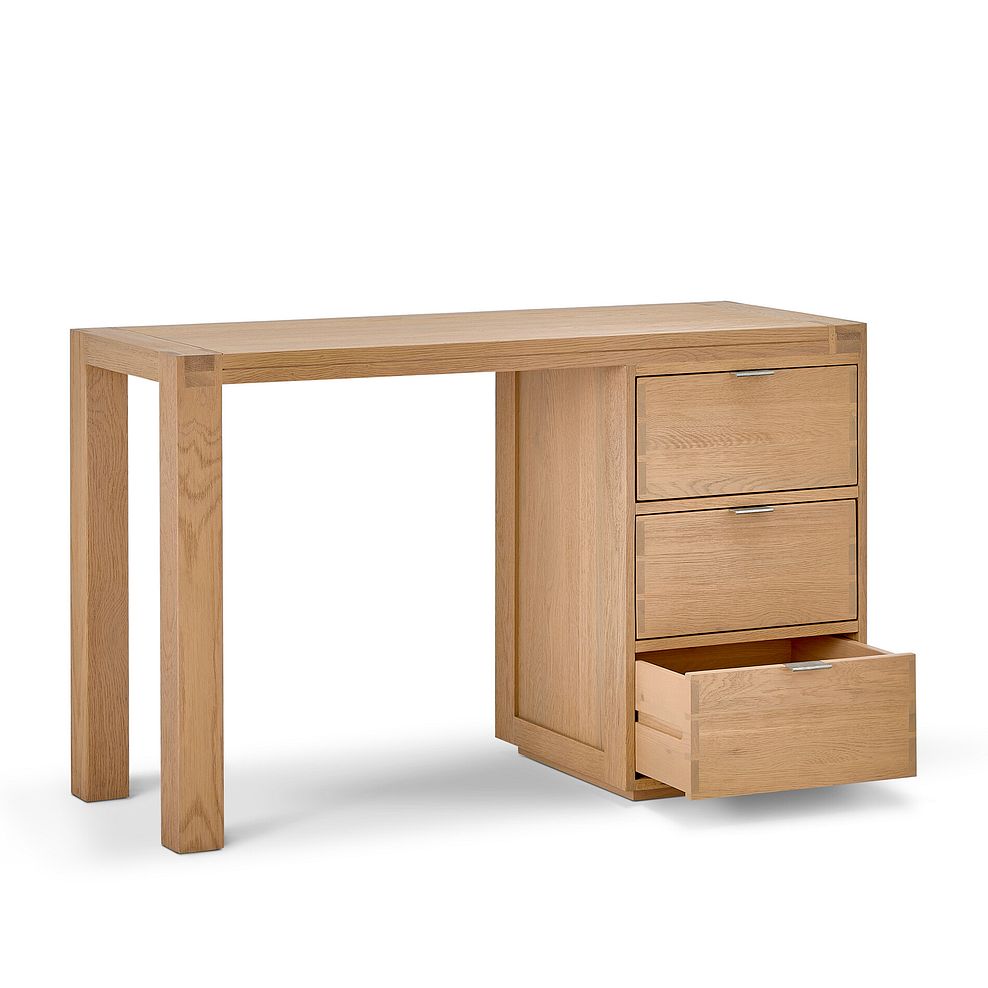 Highworth Natural Solid Oak Desk 4