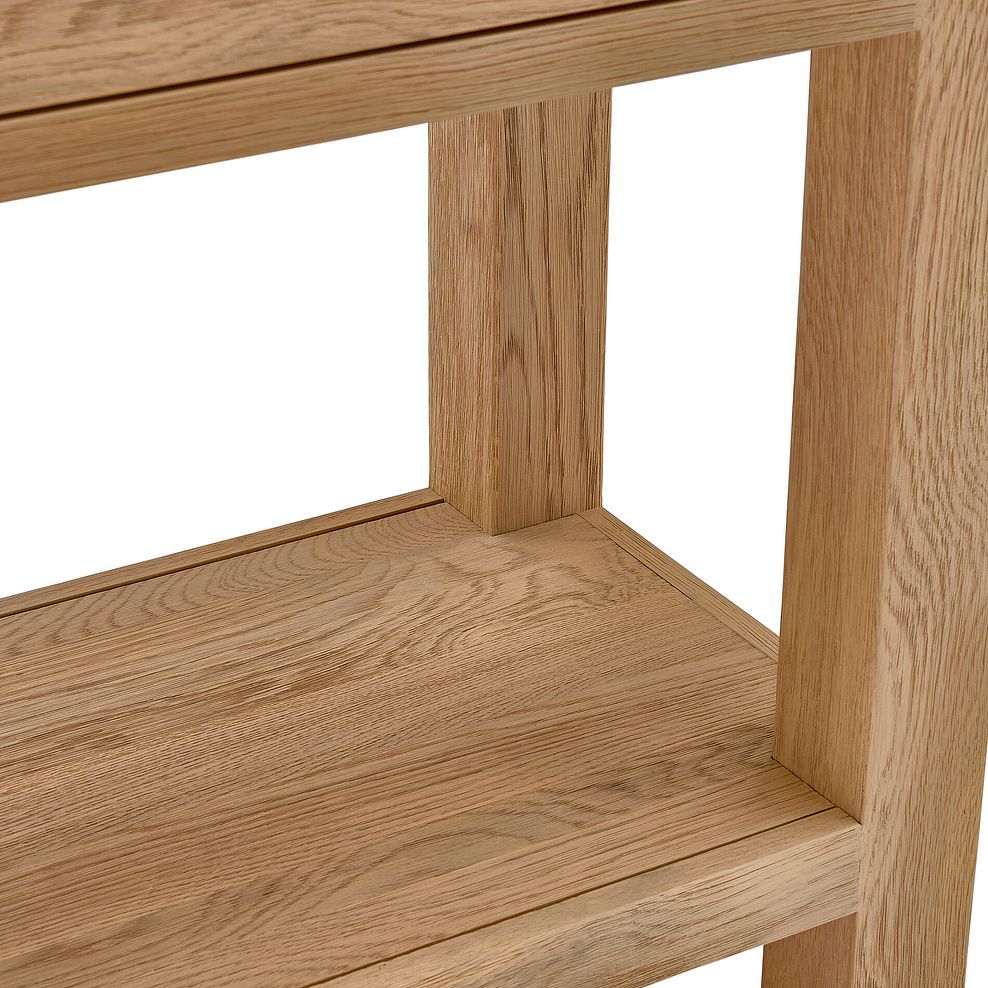 Highworth Natural Solid Oak Console Table 13