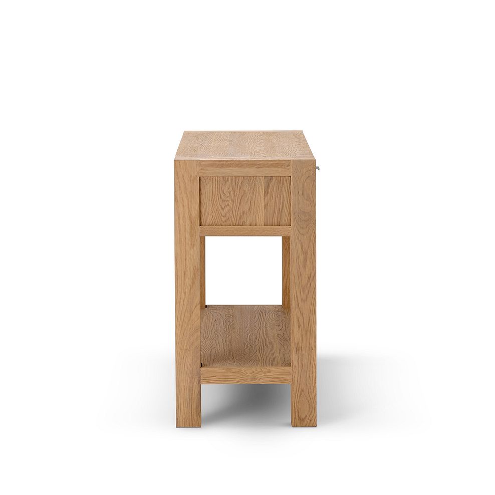 Highworth Natural Solid Oak Console Table 6