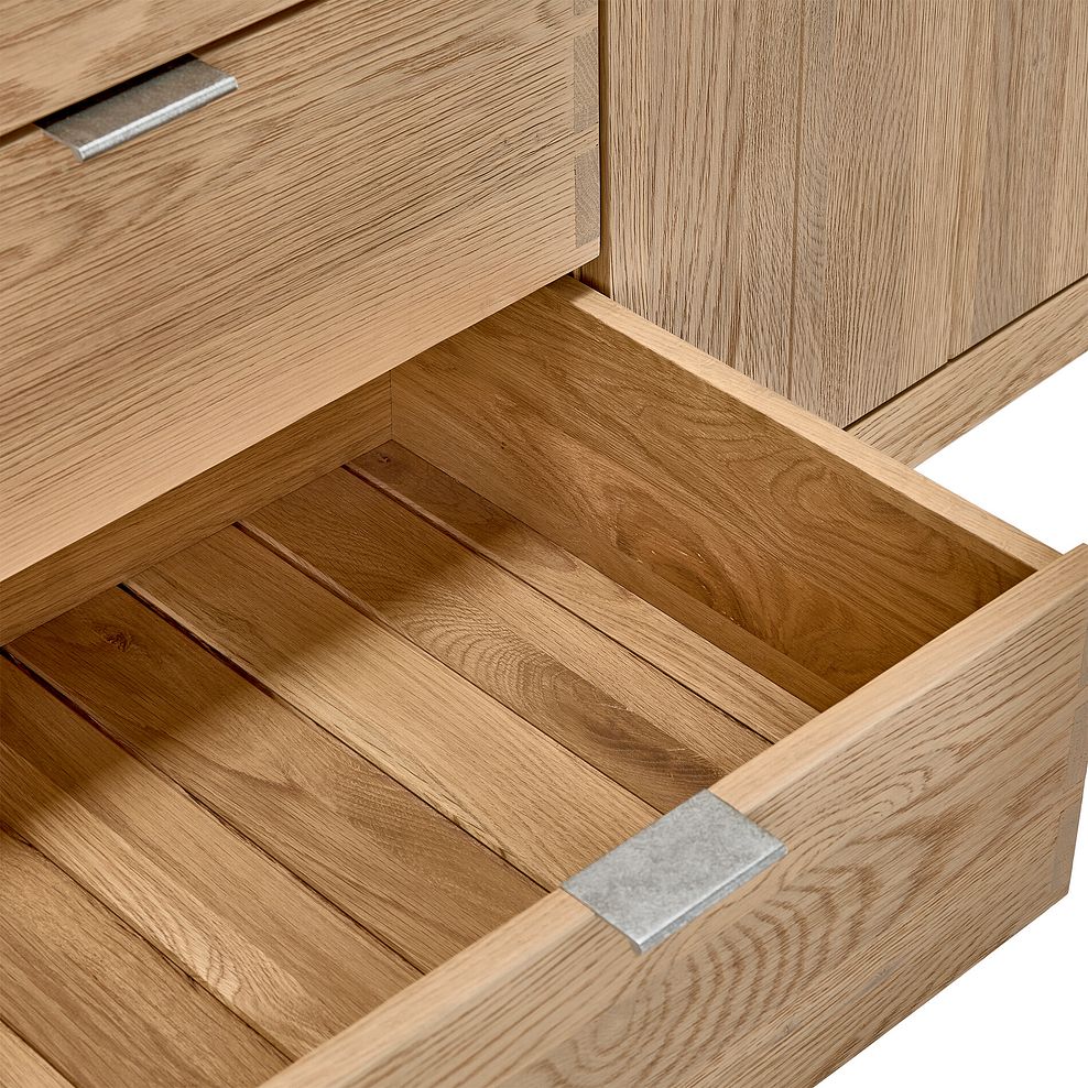 Highworth Natural Solid Oak Extra Large Dresser 11