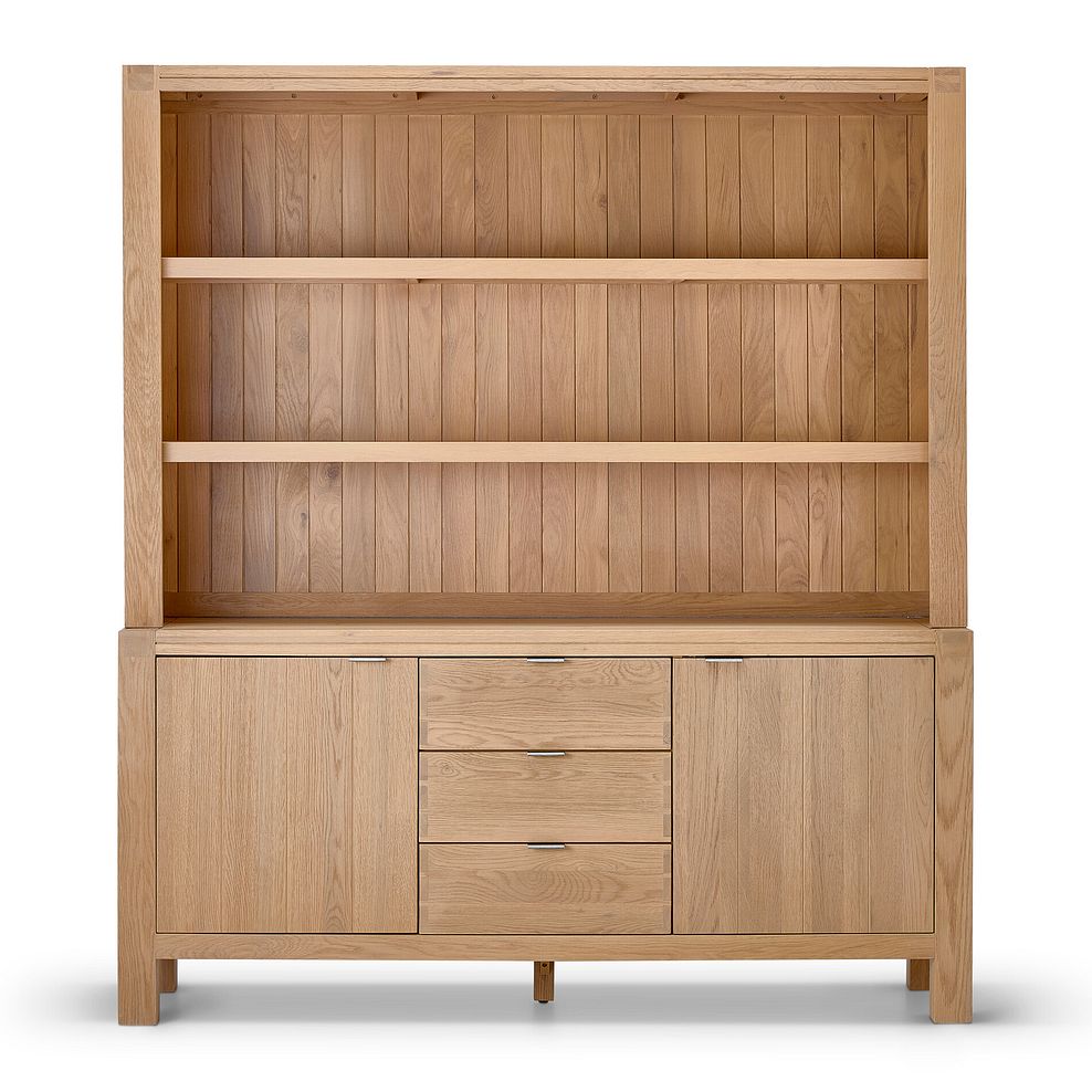 Highworth Natural Solid Oak Extra Large Dresser 5