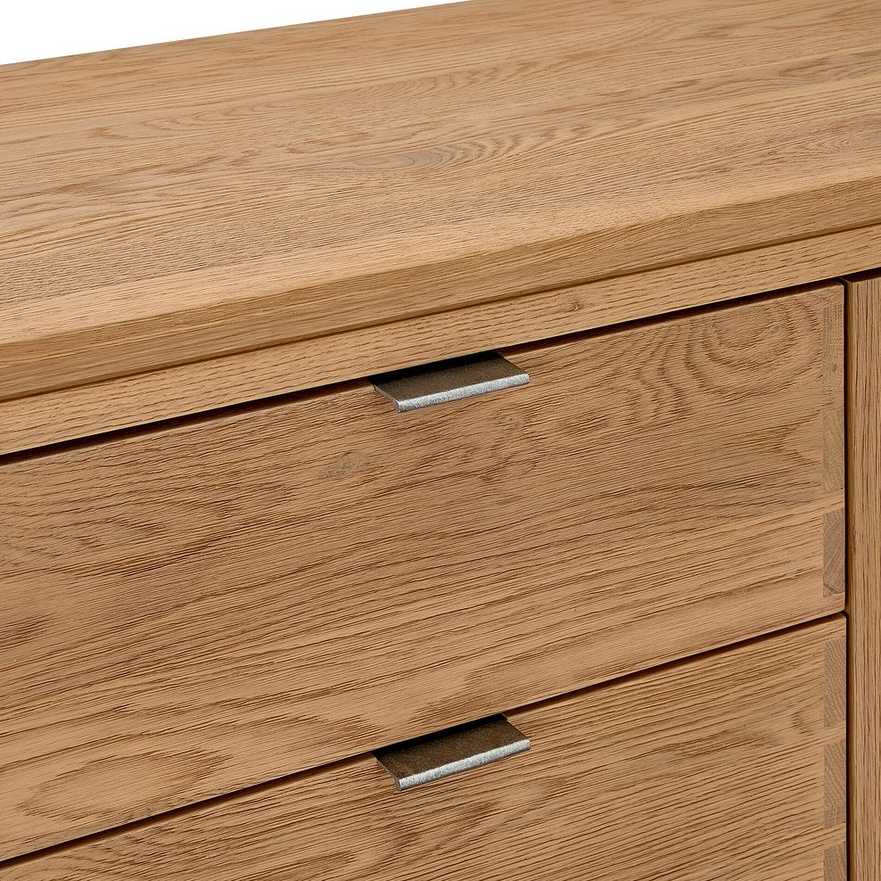 Highworth Natural Solid Oak Extra Large Sideboard 9