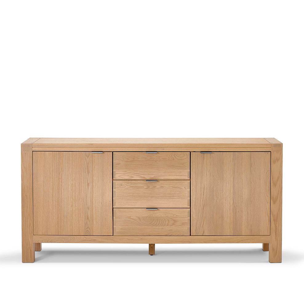 Highworth Natural Solid Oak Extra Large Sideboard 5