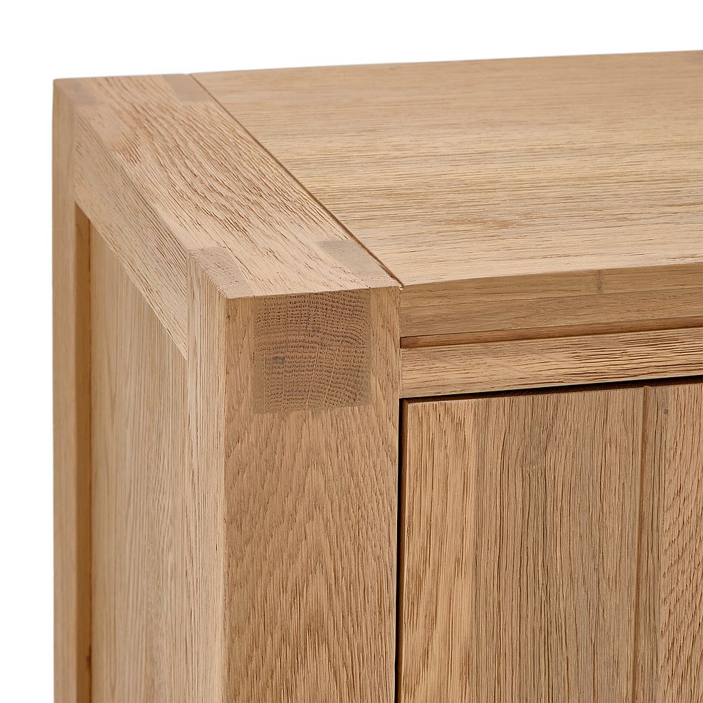 Highworth Natural Solid Oak Large TV Unit 8