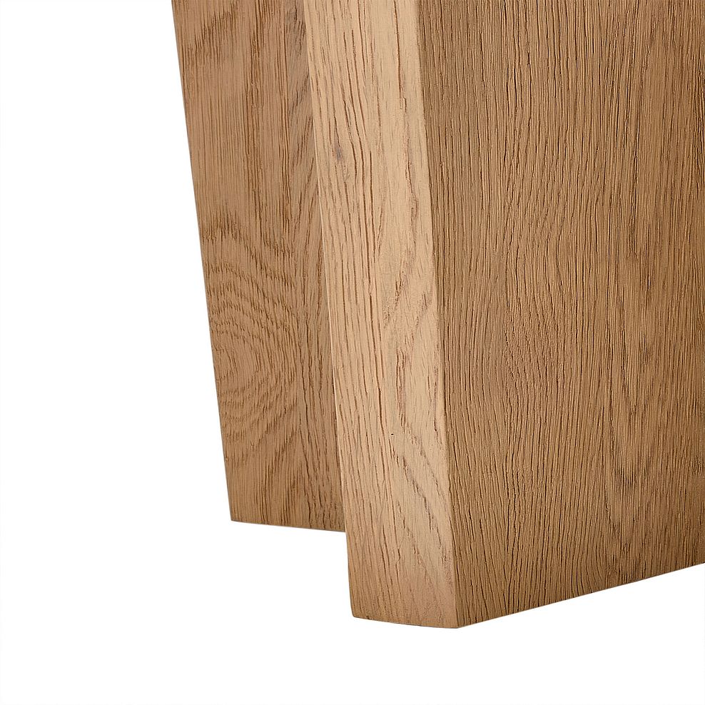 Highworth Natural Solid Oak Round Coffee Table 5