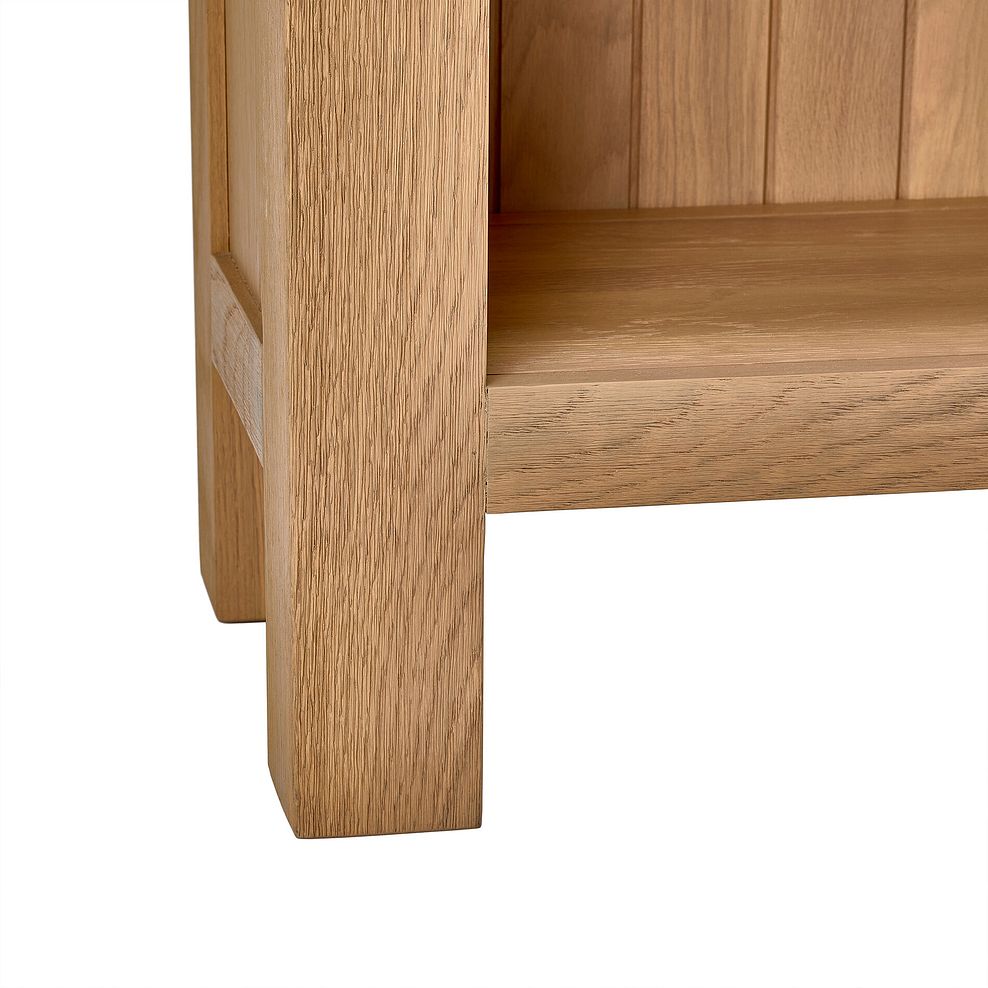 Highworth Natural Solid Oak Small Bookcase 8