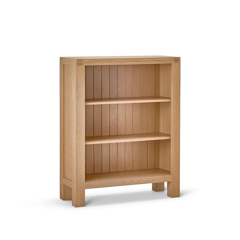 Highworth Natural Solid Oak Small Bookcase 3