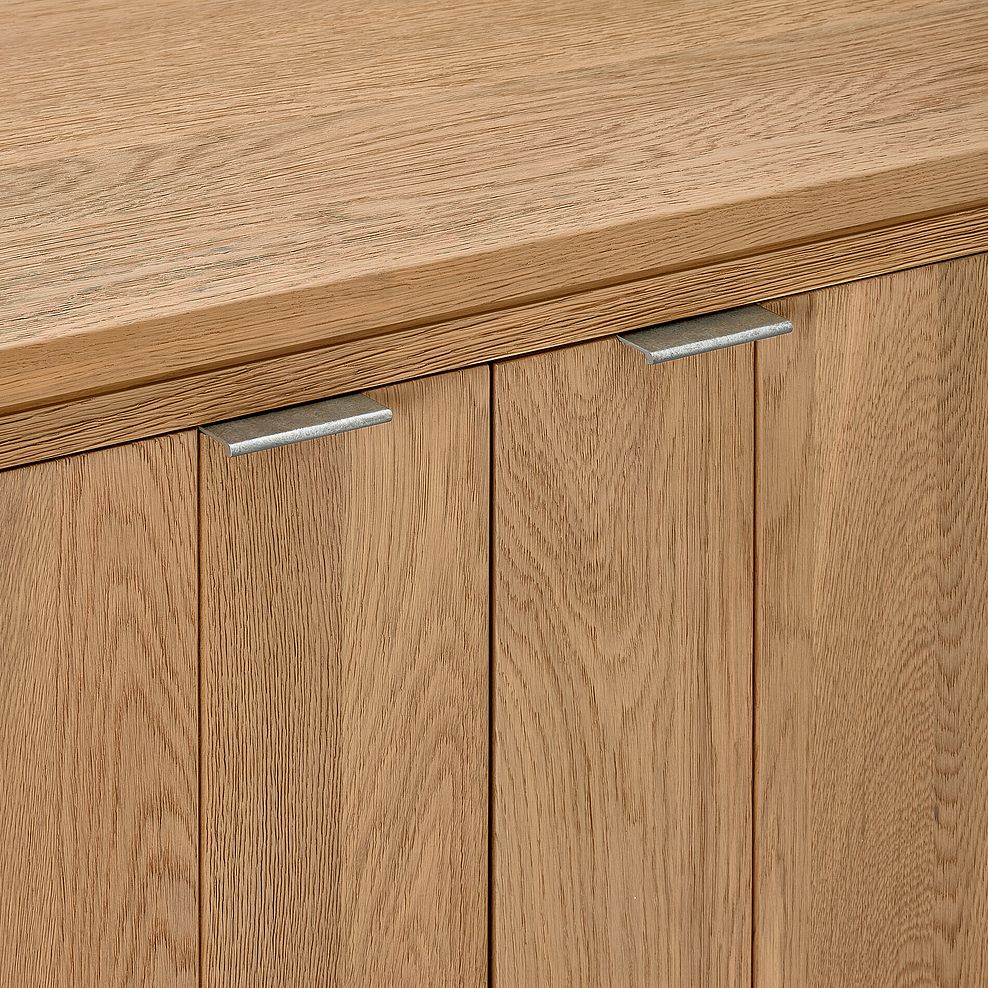 Highworth Natural Solid Oak Small Sideboard 9