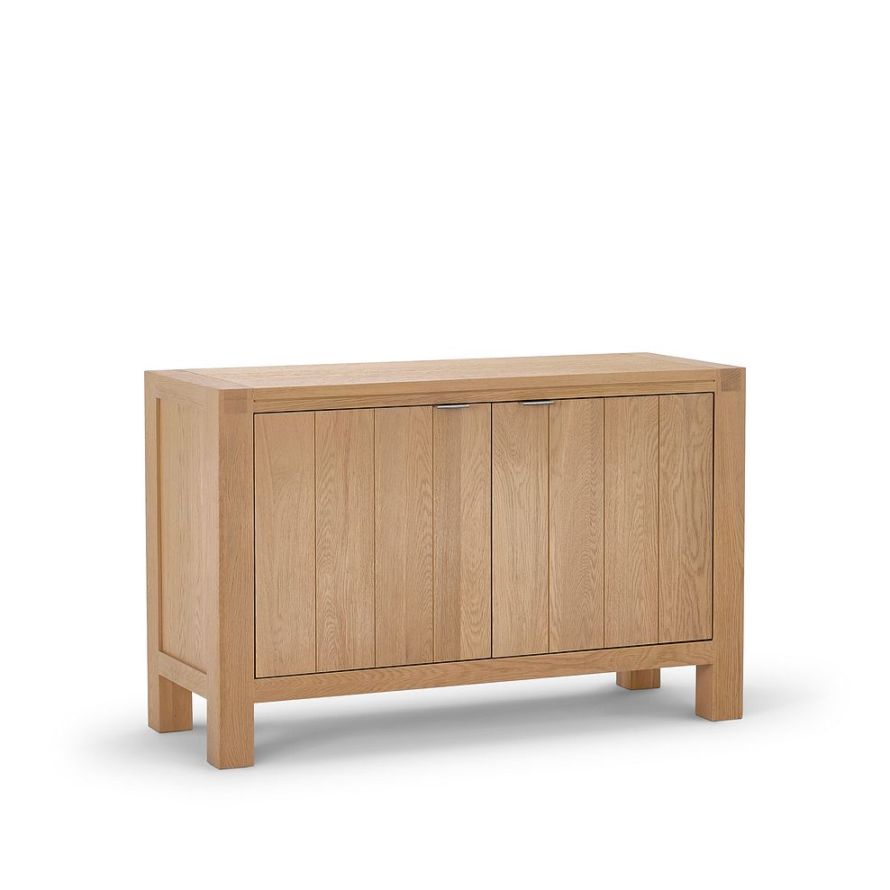 Highworth Natural Solid Oak Small Sideboard 3