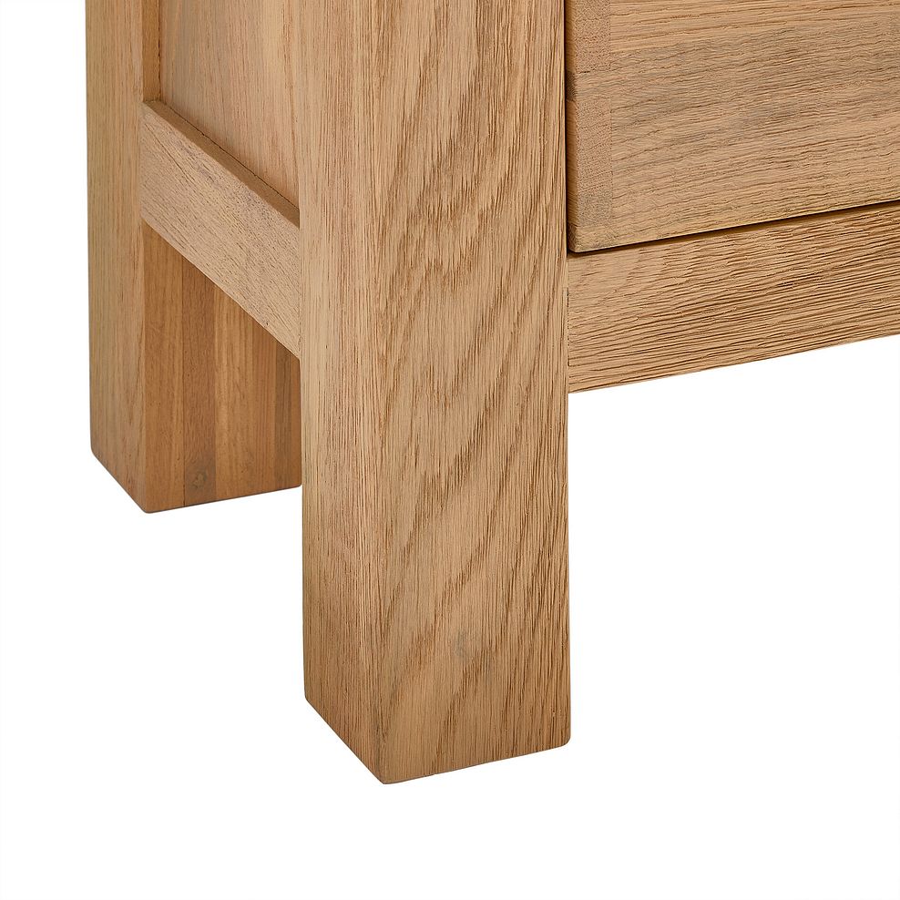 Highworth Natural Solid Oak Tall Bookcase 9