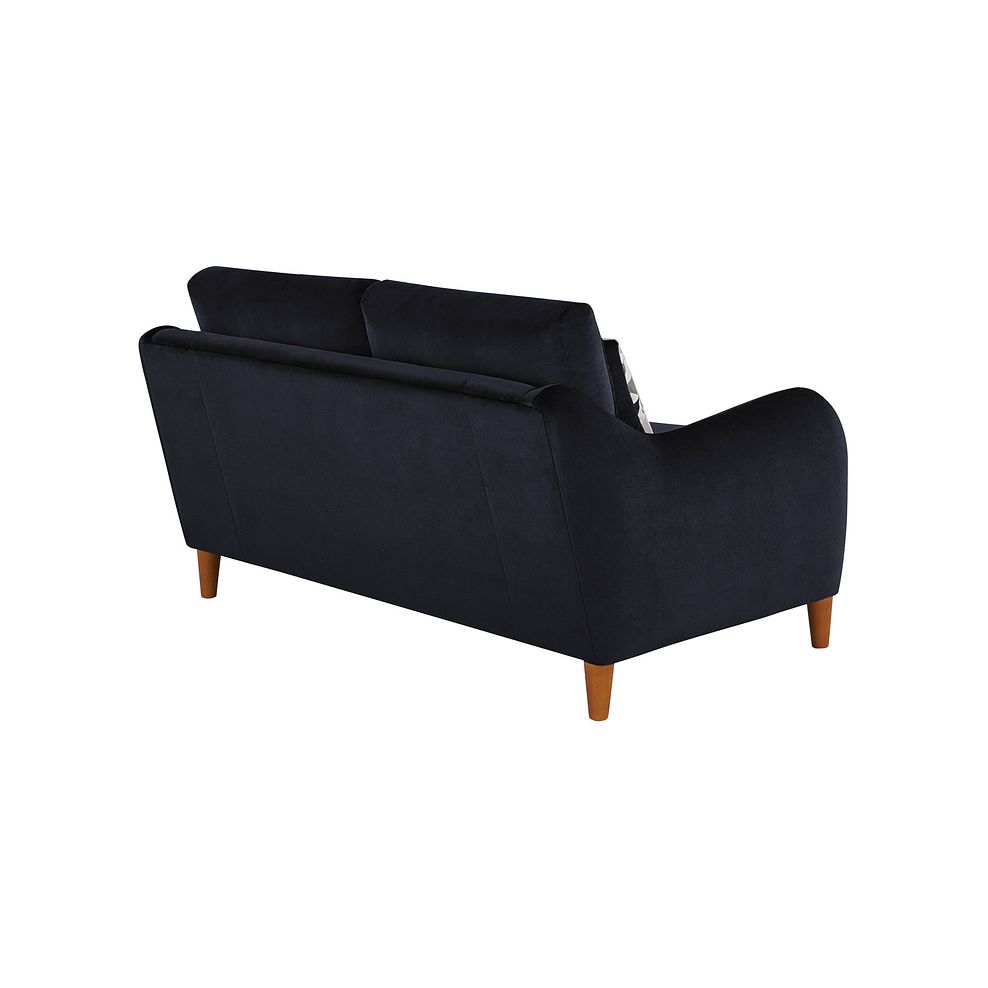Charcoal Velvet 2 Seater Sofa Houston Oak Furnitureland