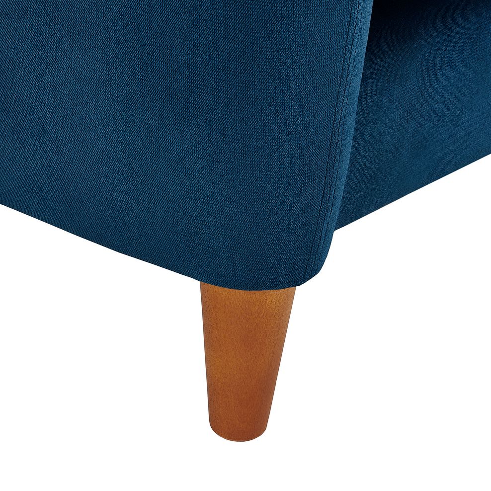 Houston 2 Seater Sofa in Teal fabric 5