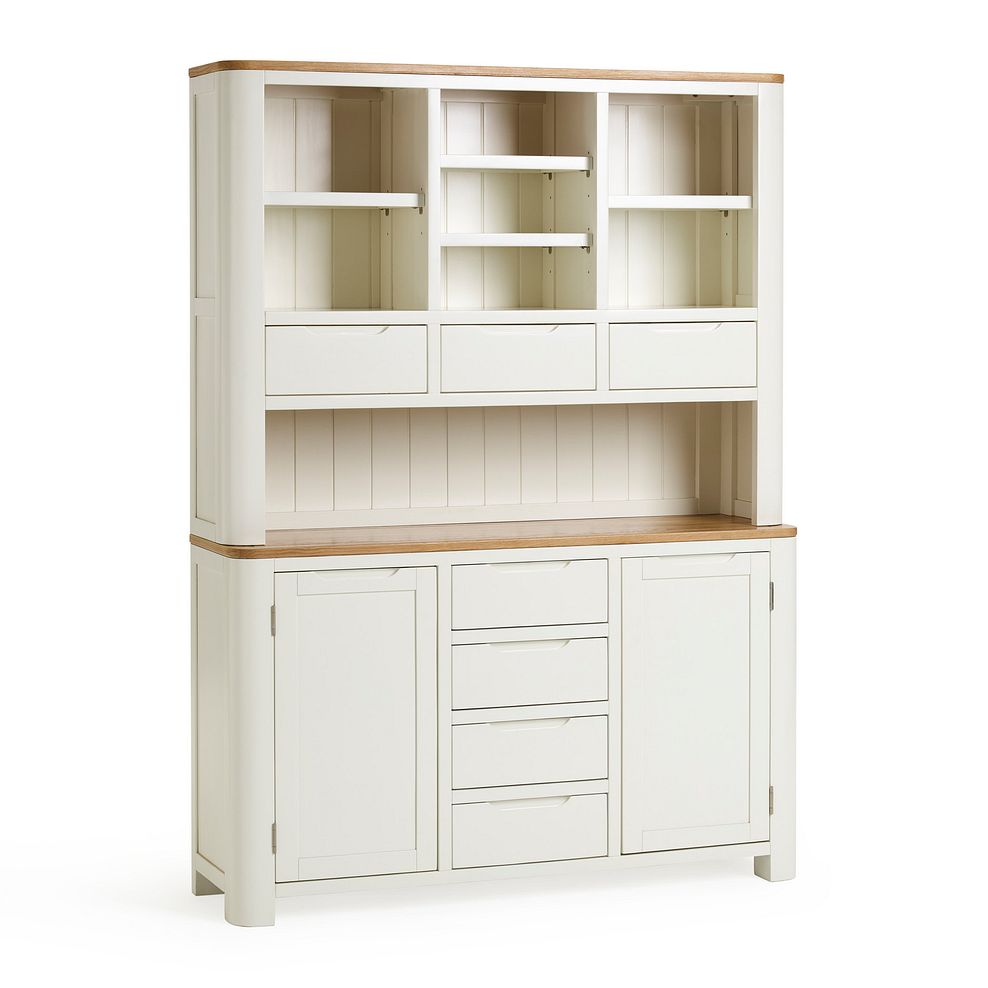 Hove Natural Oak and Painted Large Dresser 2