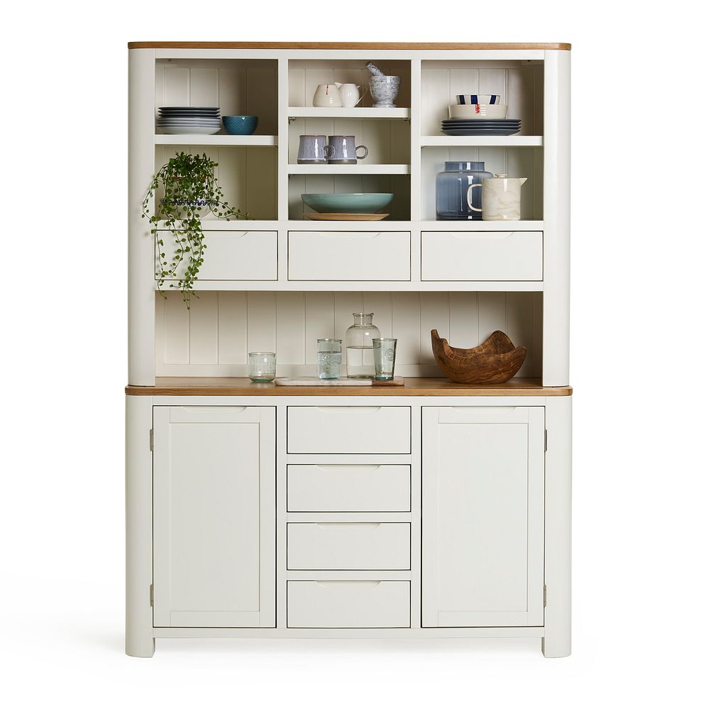 Hove Natural Oak and Painted Large Dresser Thumbnail 4