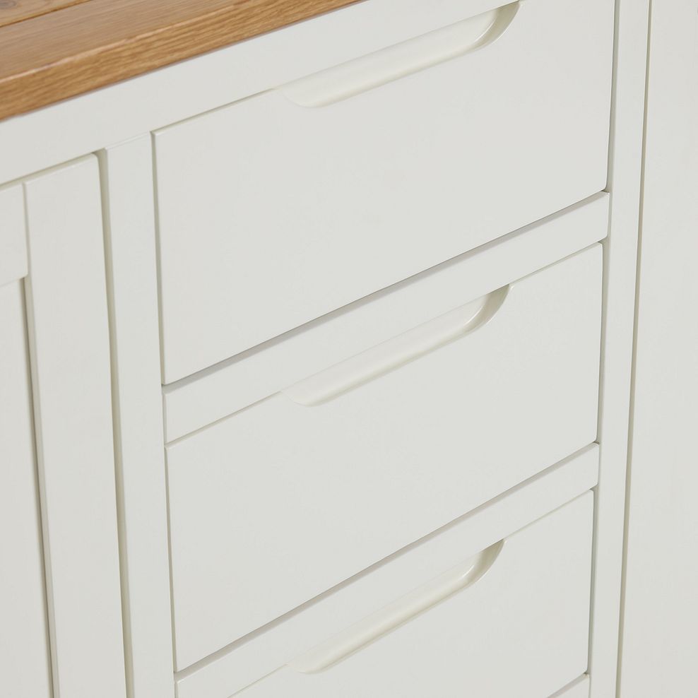 Hove Natural Oak and Painted Large Dresser Thumbnail 6