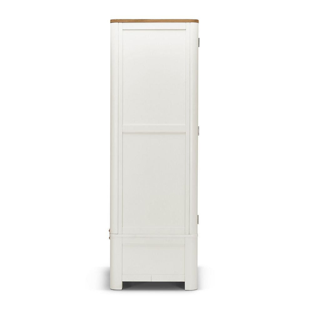 Hove Natural Oak and Painted Triple Wardrobe 6