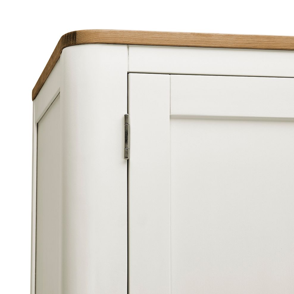 Hove Natural Oak and Painted Triple Wardrobe 15
