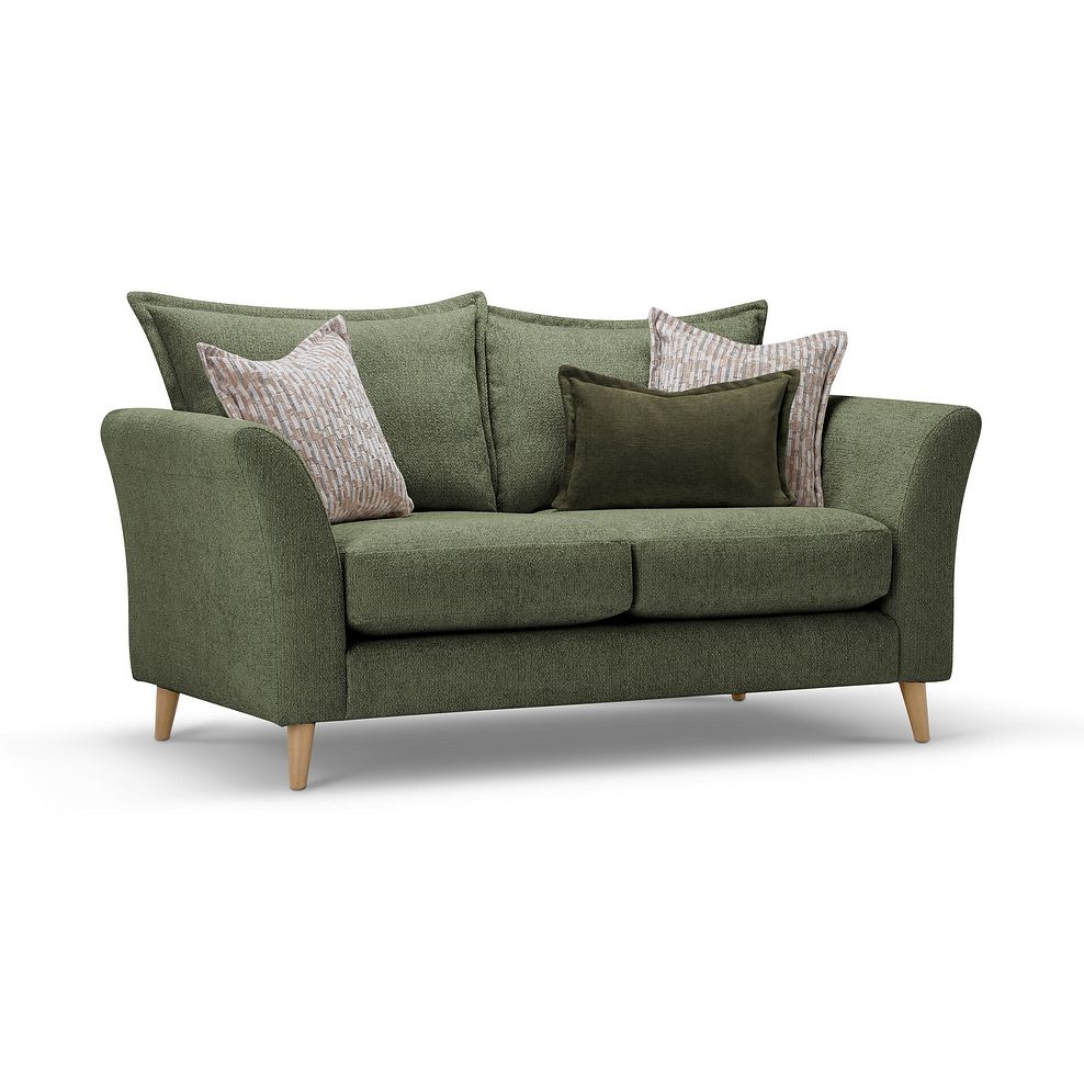 Hoxley 2 Seater Sofa in Leo Forest fabric 2