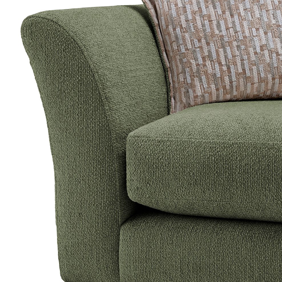 Hoxley 2 Seater Sofa in Leo Forest fabric 9