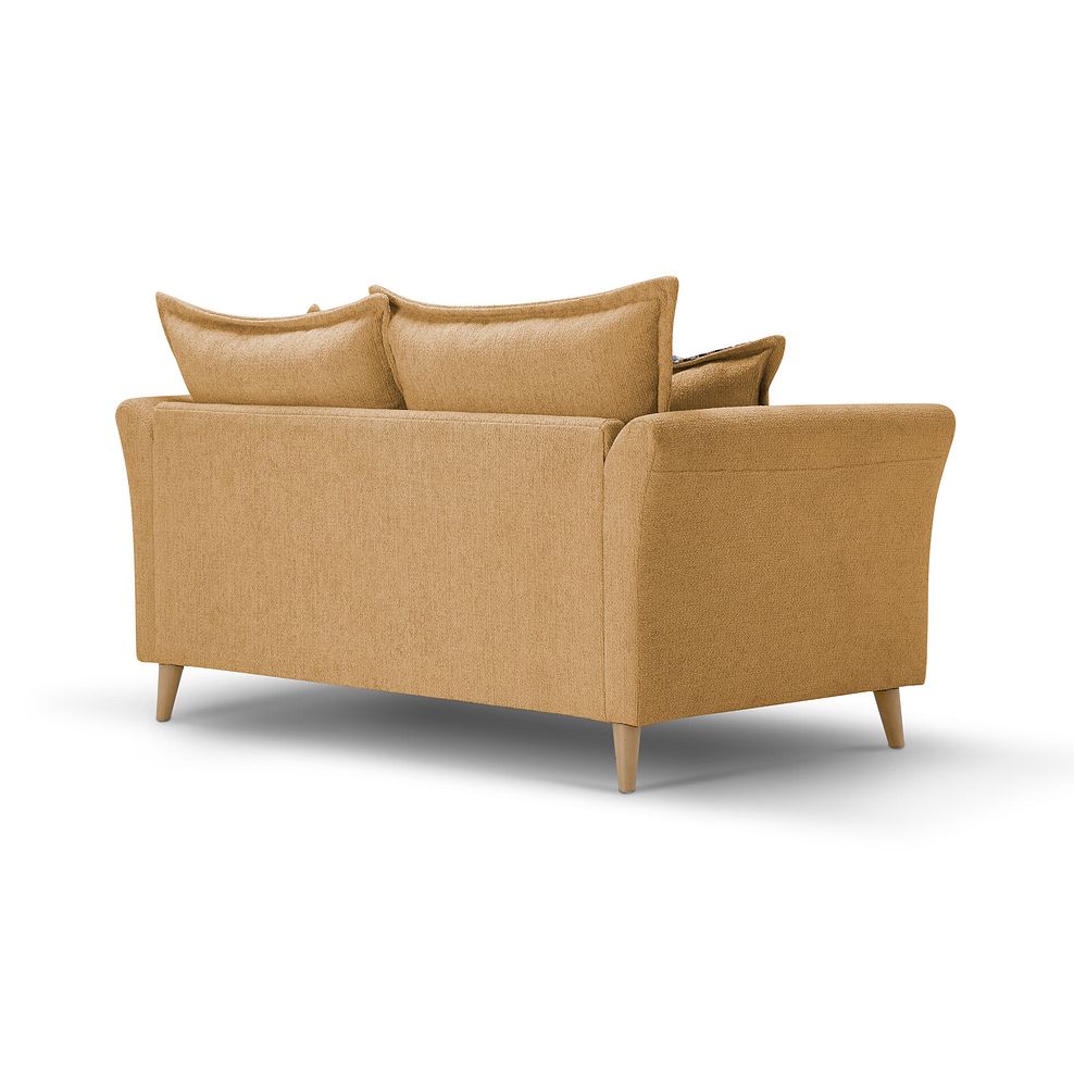 Hoxley 2 Seater Sofa in Leo Mustard fabric 4
