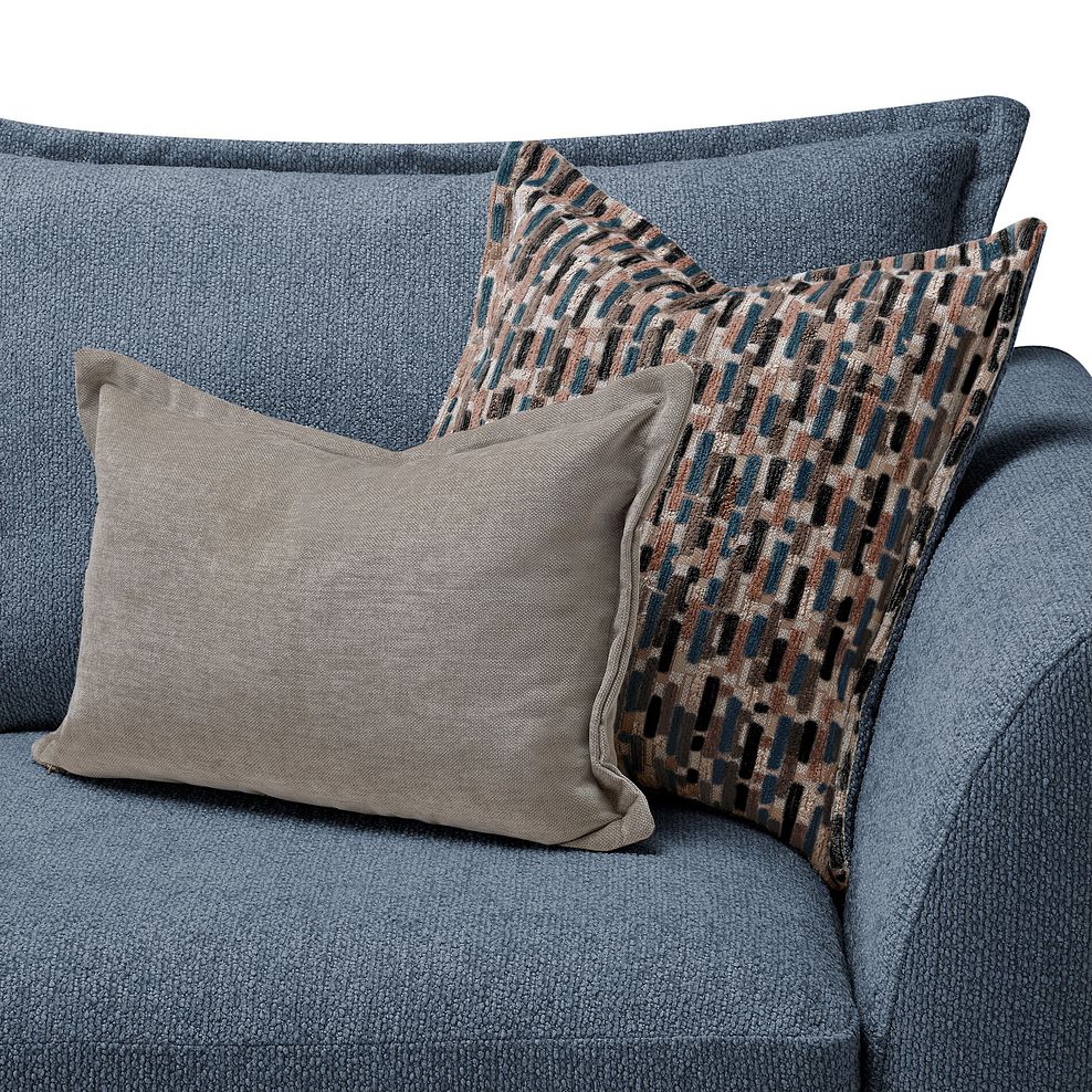 Hoxley 2 Seater Sofa in Leo Ocean fabric 7