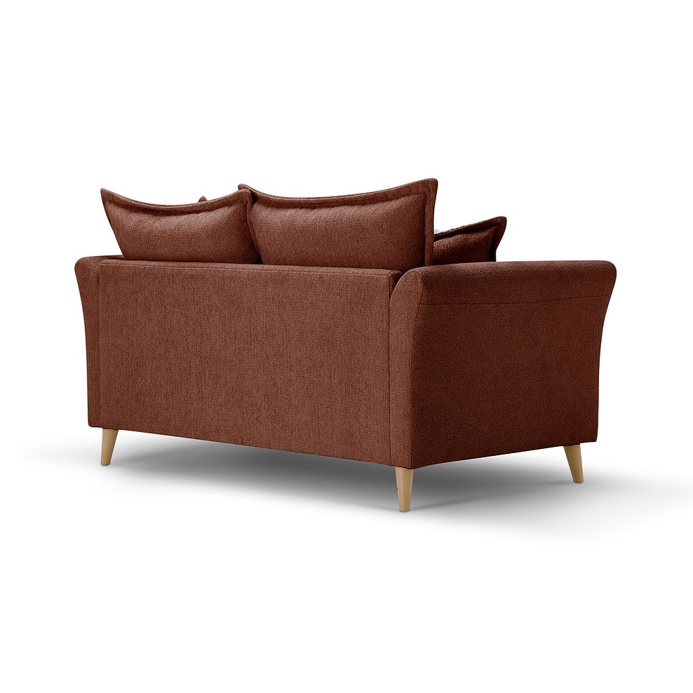 Hoxley 2 Seater Sofa in Leo Rust fabric 4