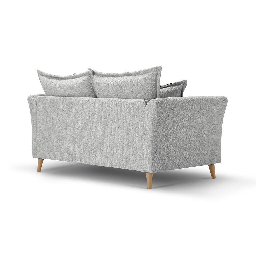 Hoxley 2 Seater Sofa in Leo Silver fabric 4