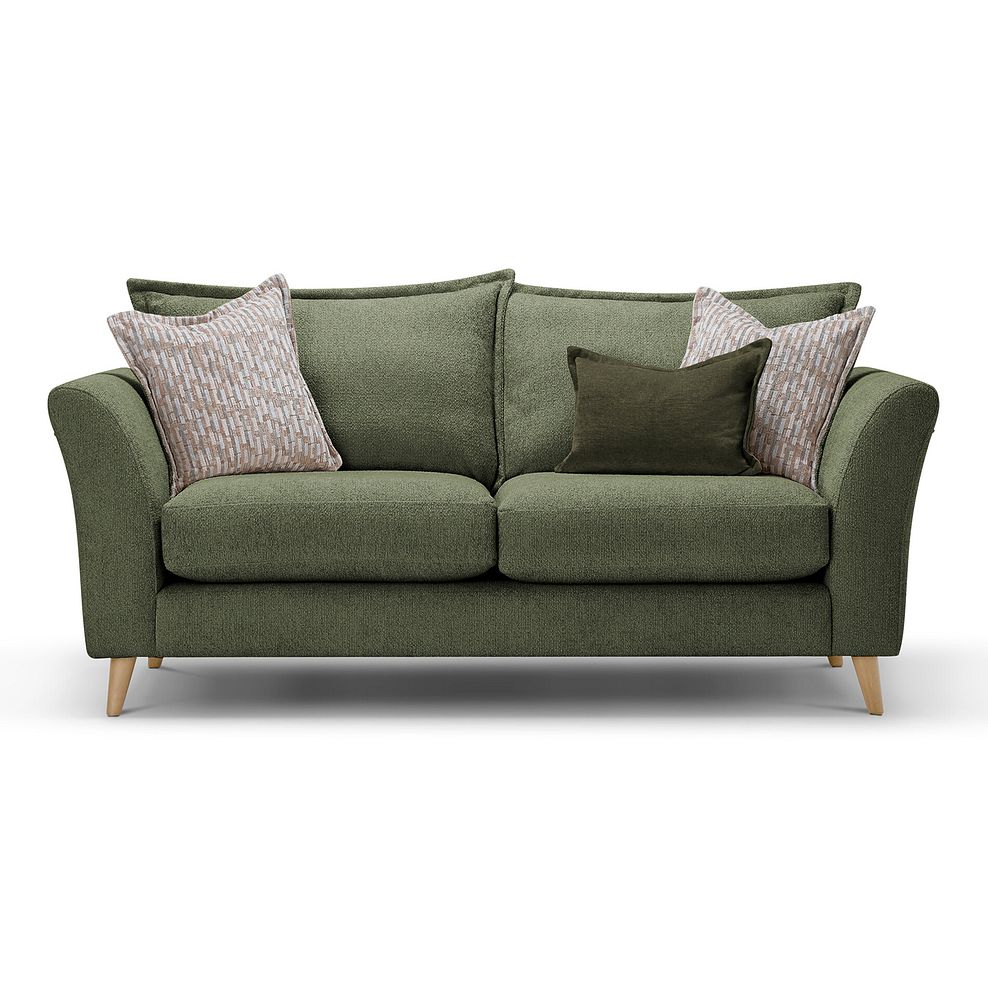 Hoxley 3 Seater Sofa in Leo Forest fabric 1
