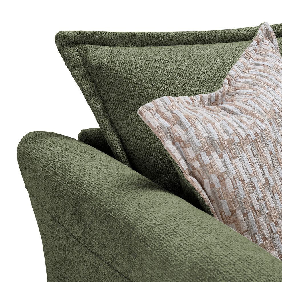 Hoxley 3 Seater Sofa in Leo Forest fabric 6