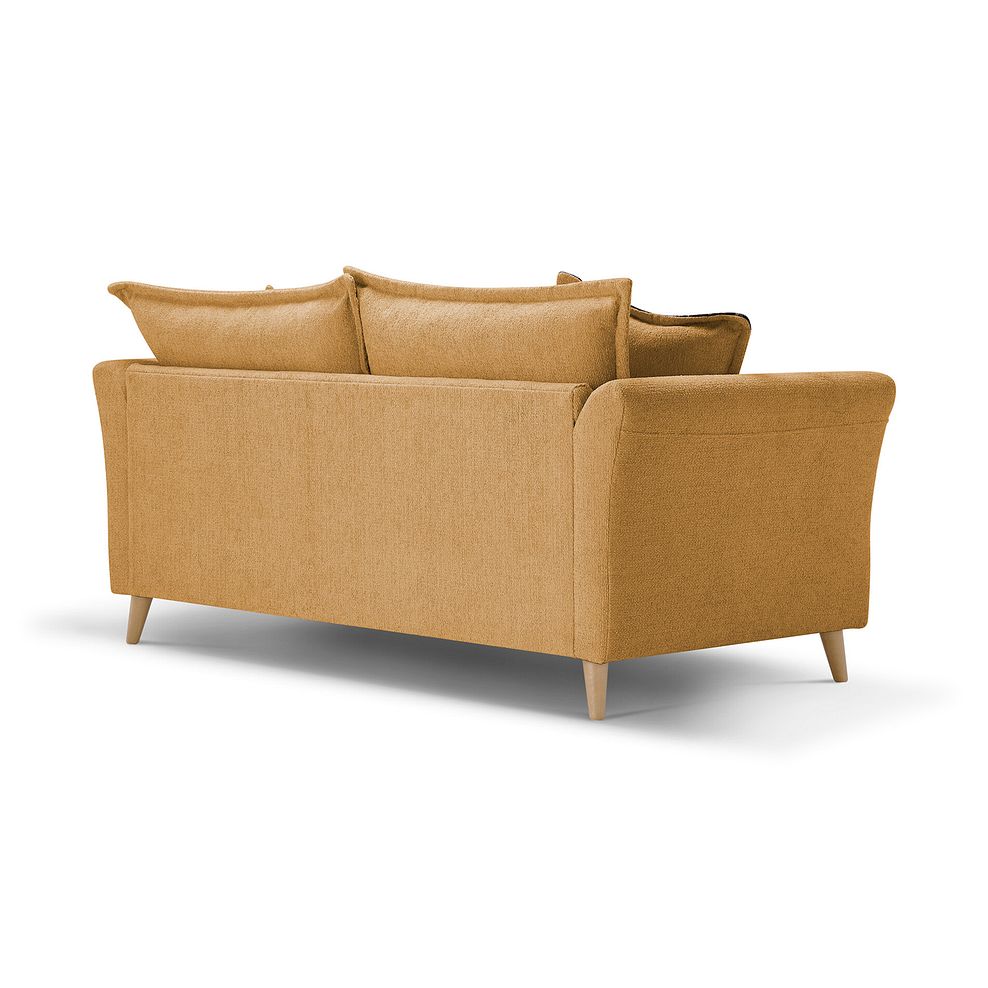 Hoxley 3 Seater Sofa in Leo Mustard fabric 4