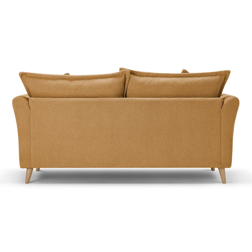 Hoxley 3 Seater Sofa in Leo Mustard fabric 5